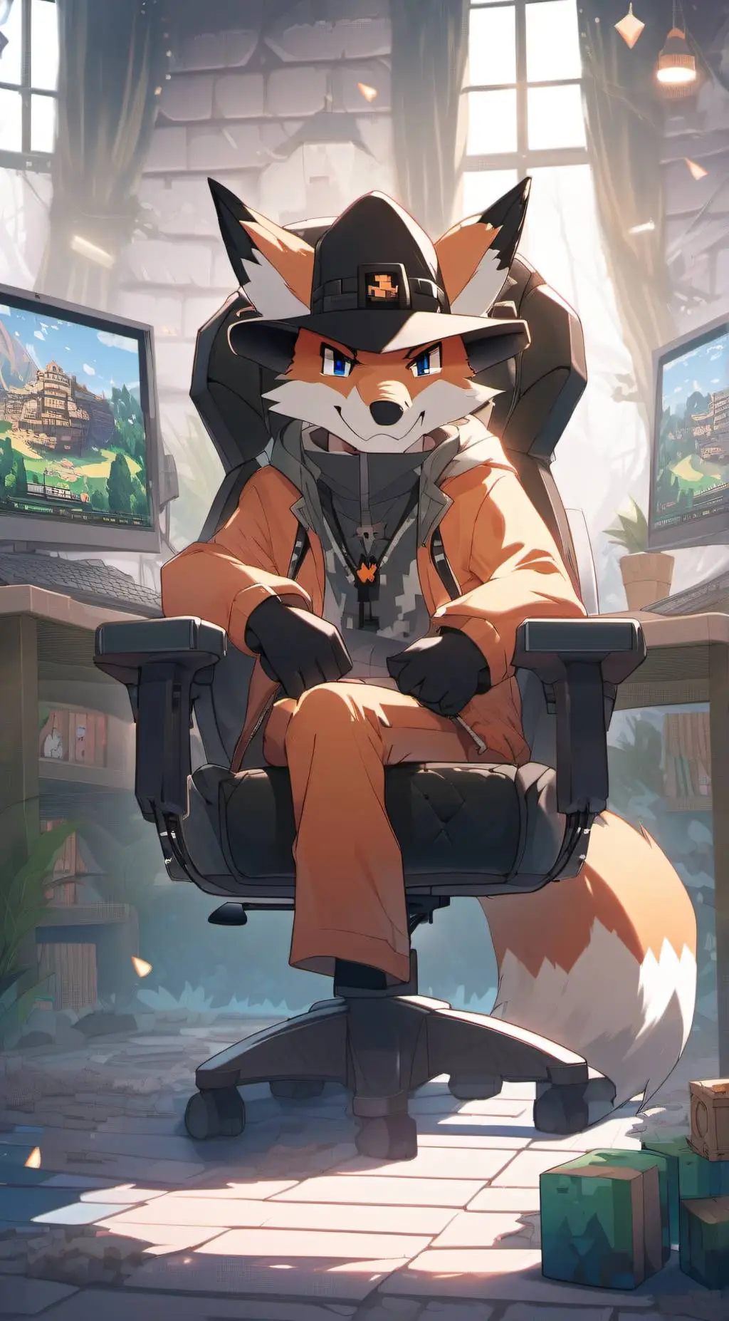 ai character: Fundy background