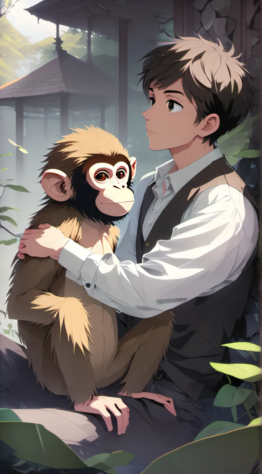 ai character: George background