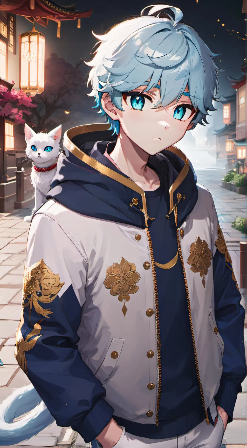 ai character: Chongyun background