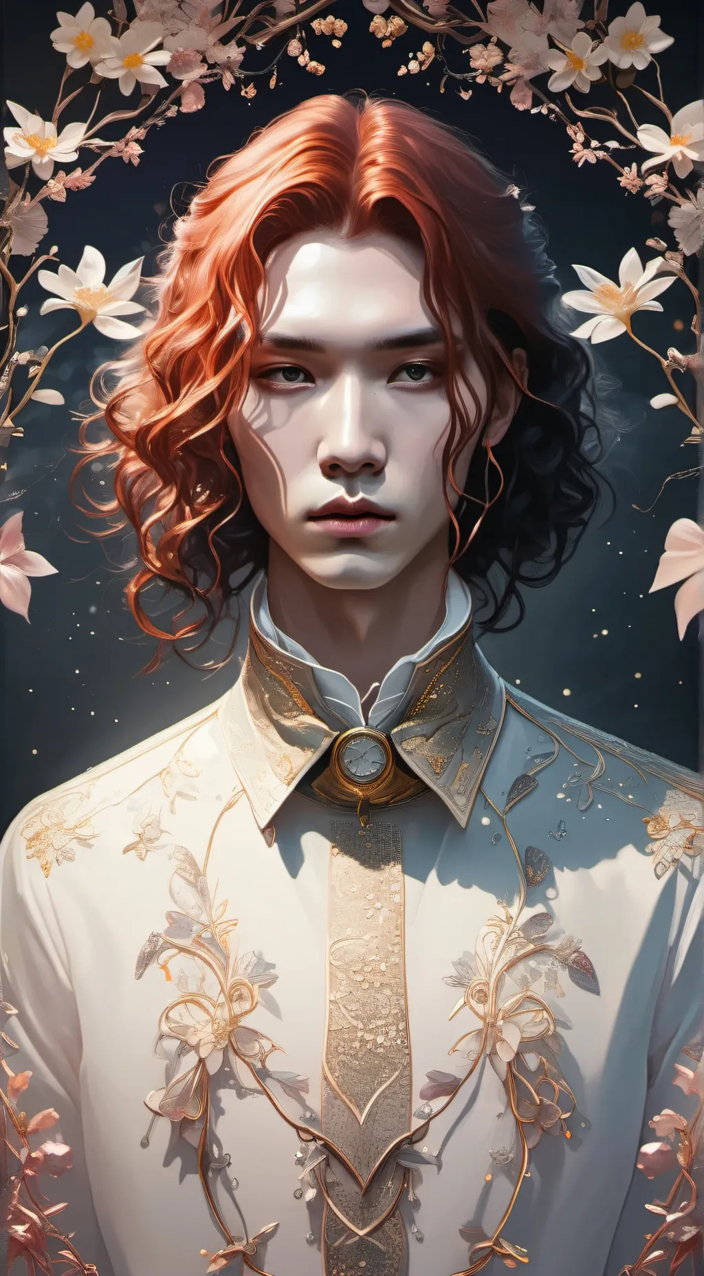 ai character: Hyunjin... background