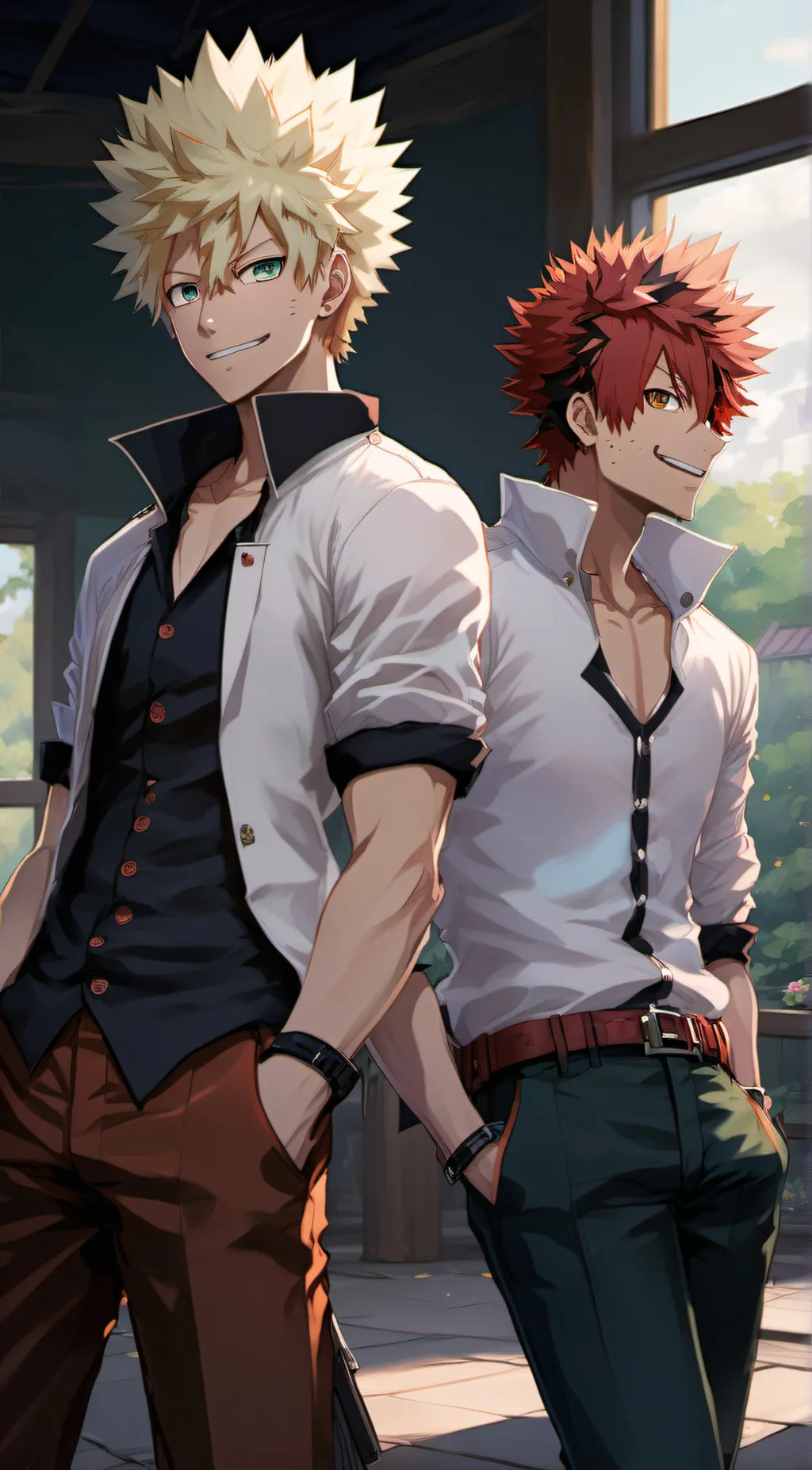 ai character: bakukiri x roomie background