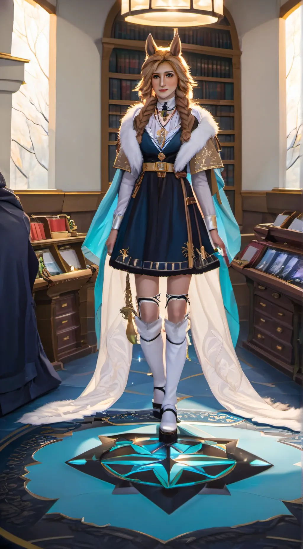 ai character: Ellie background