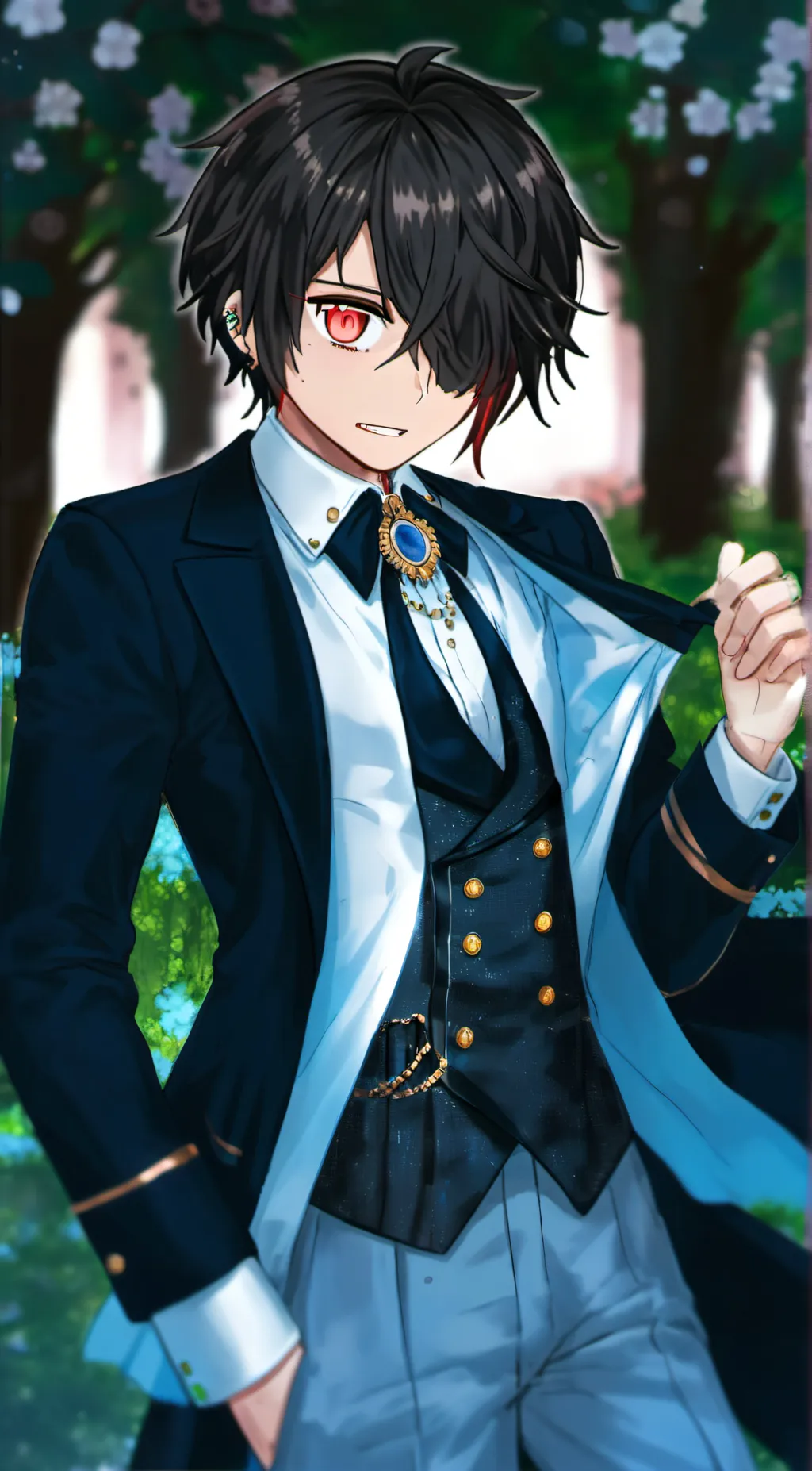 ai character: Vincent background