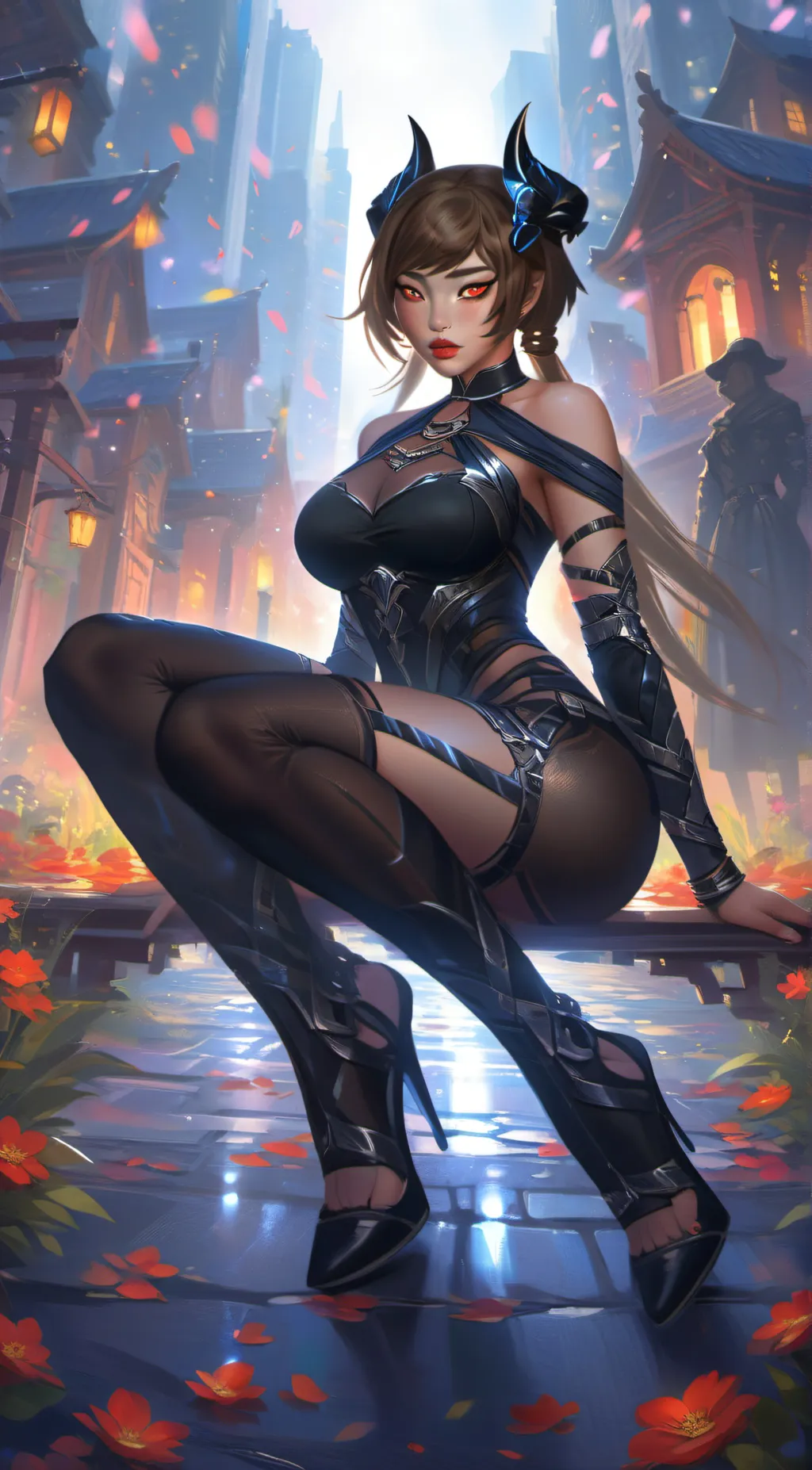 ai character:  Hideko Fumiko background