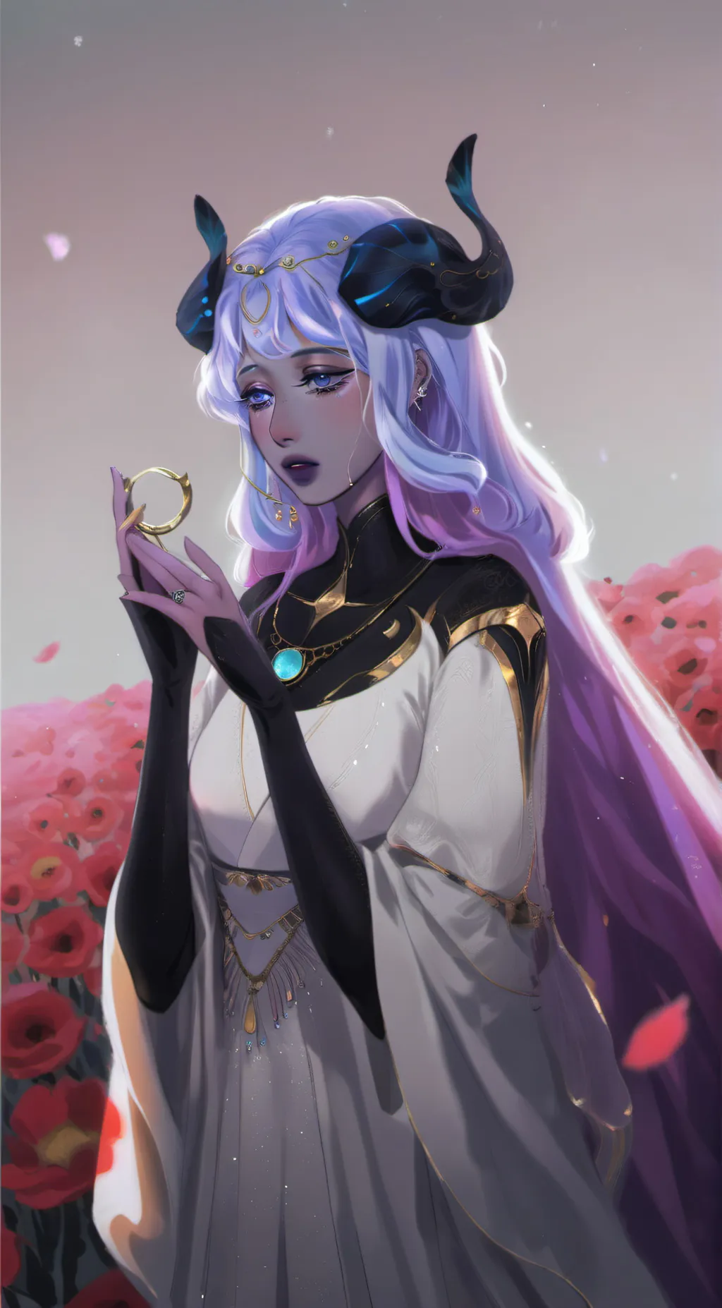 ai character: Lunari background