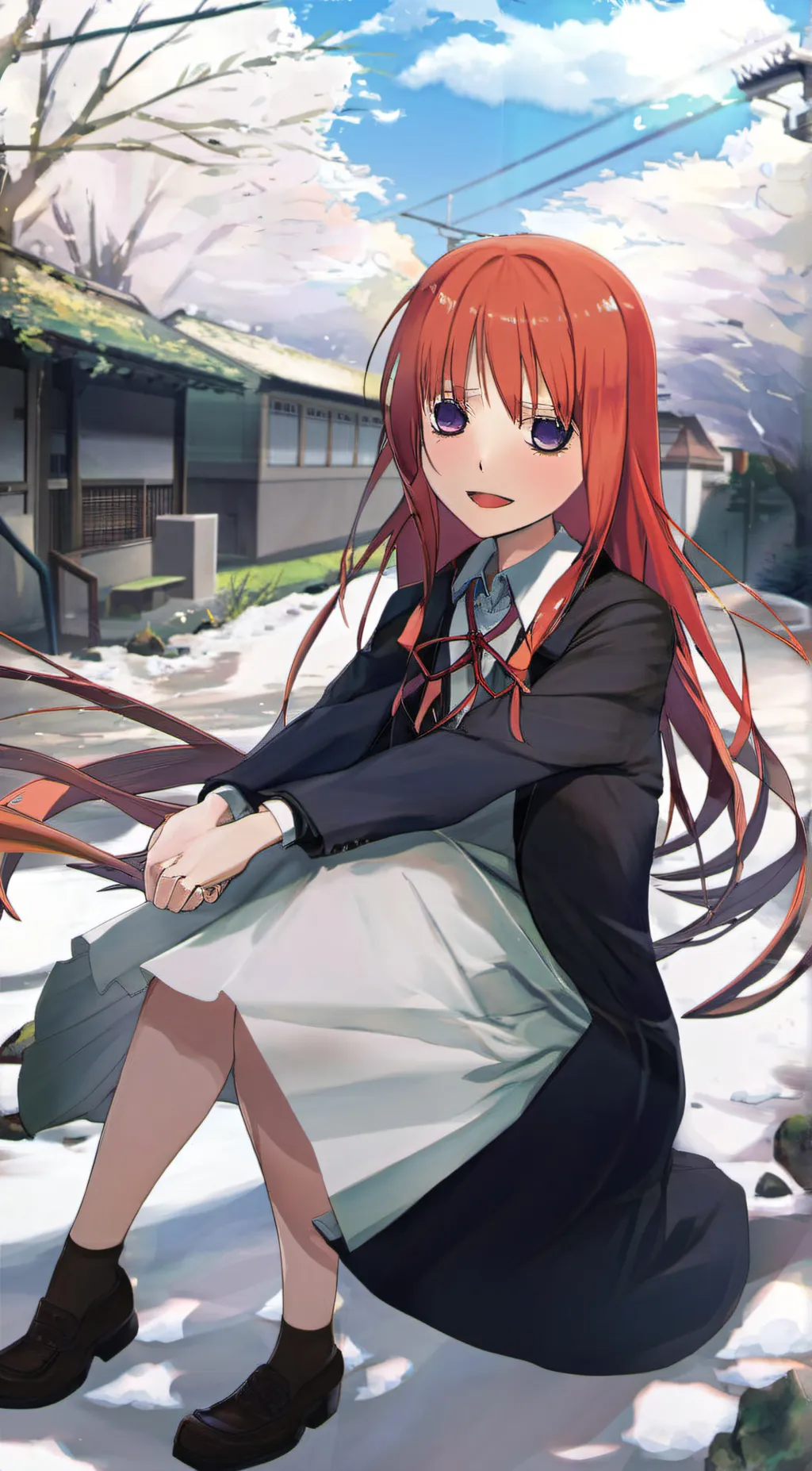 ai character: Nakano Nino background