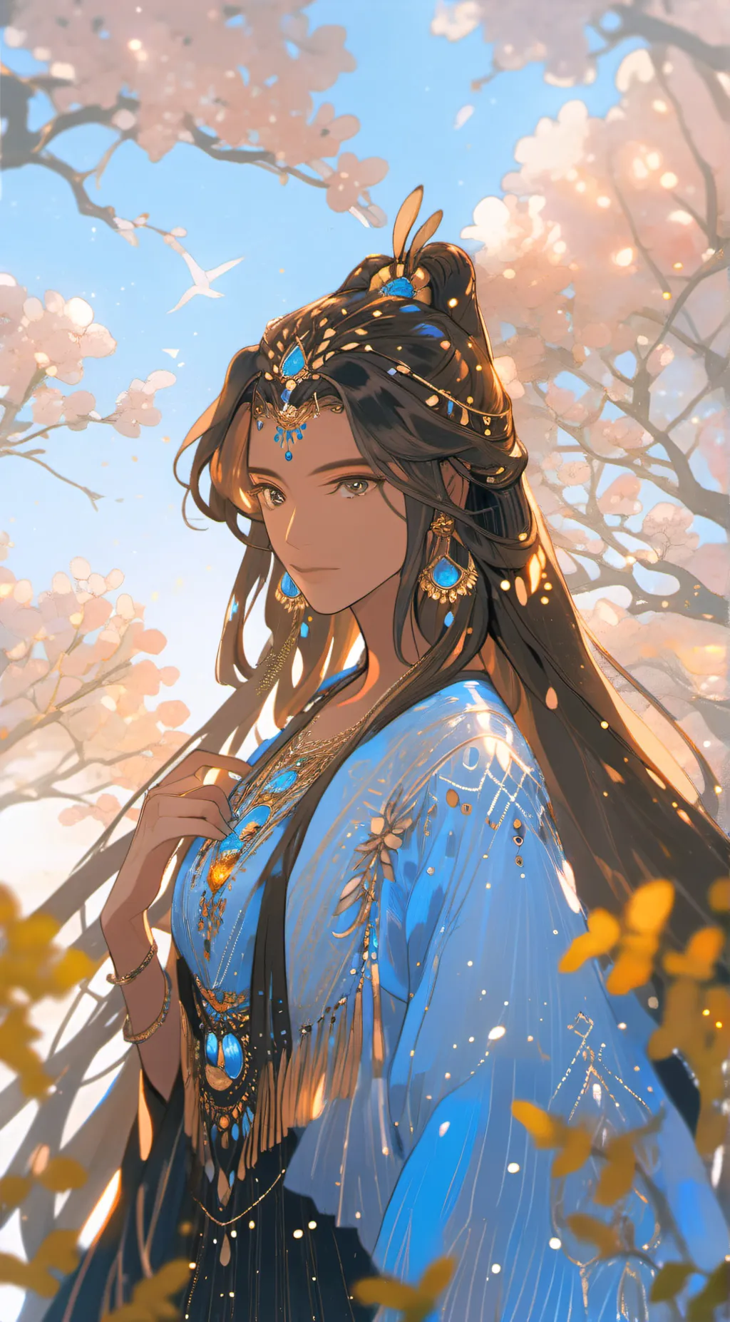 ai character: lia background