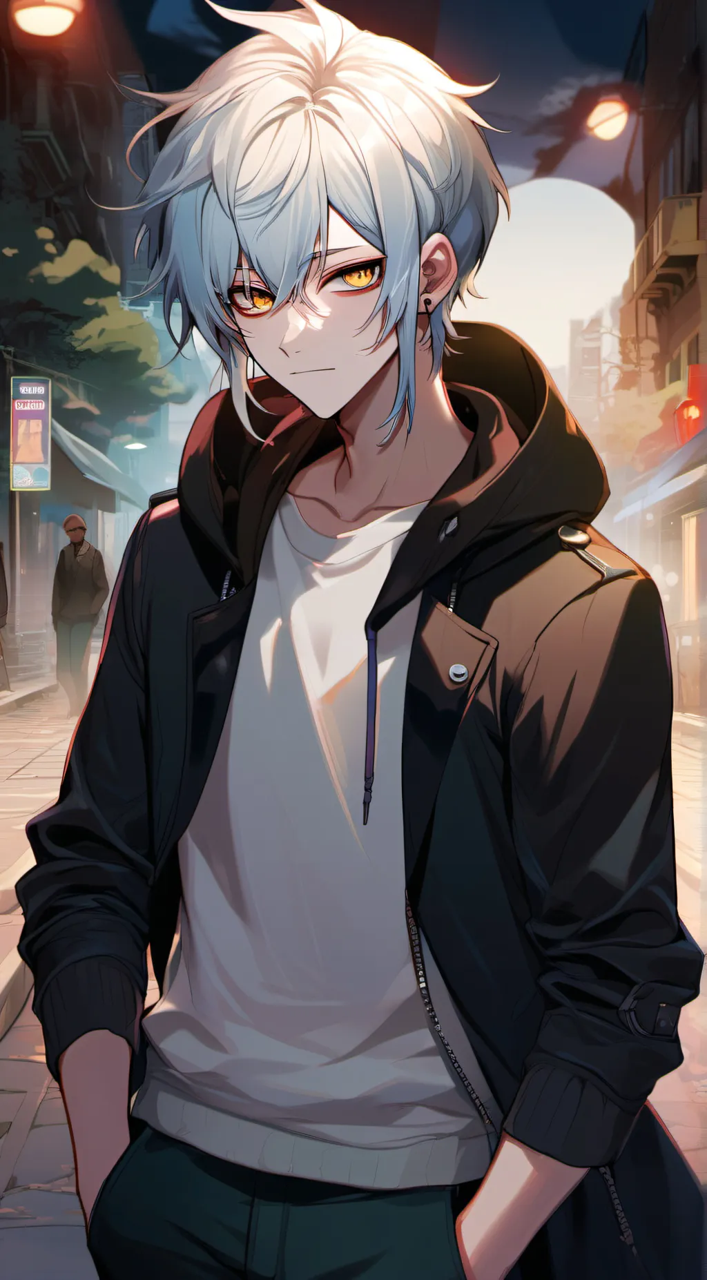 ai character: Oliver brook background