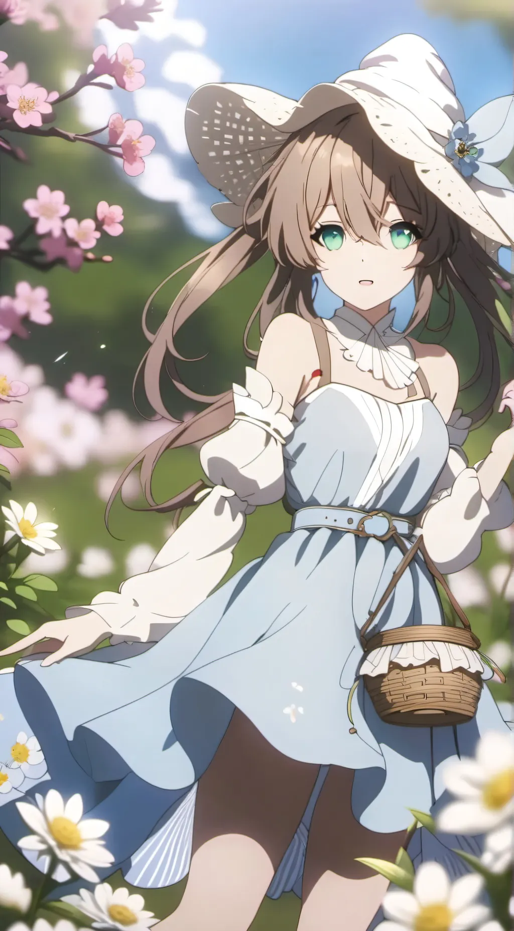 ai character: luna background