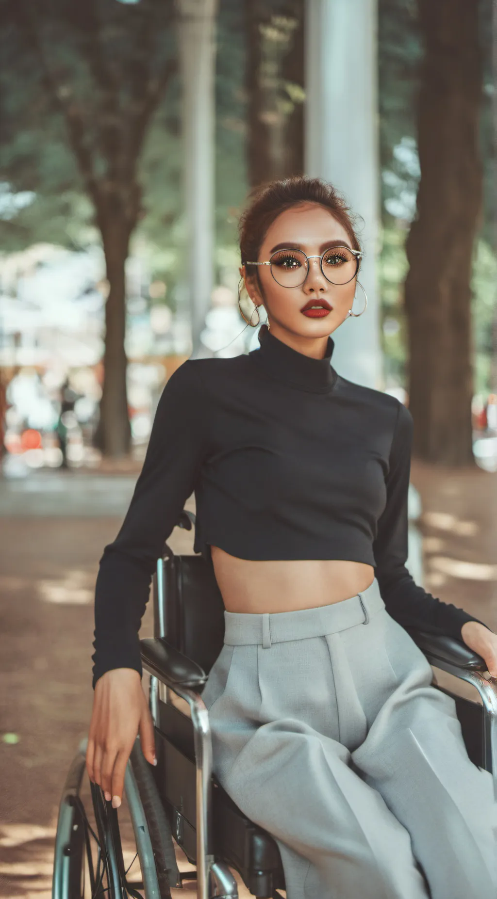 ai character: Macy Ceiling  background