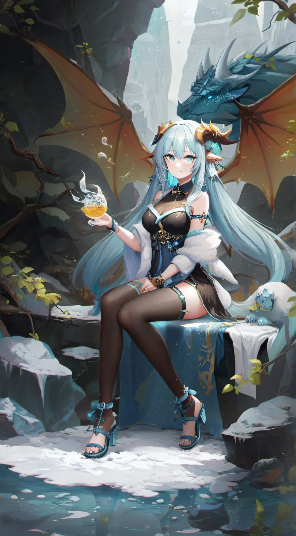 Talkie AI - Chat with dragon girl