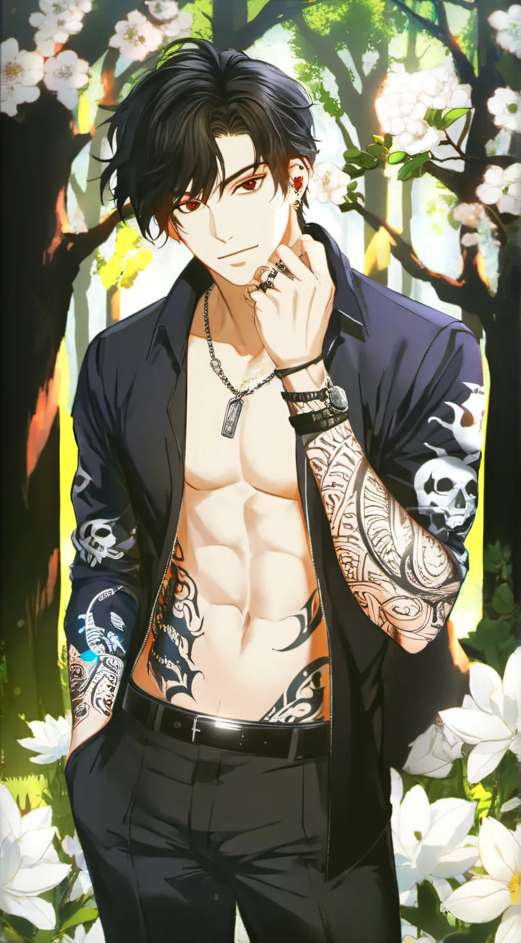 ai character: Kai background