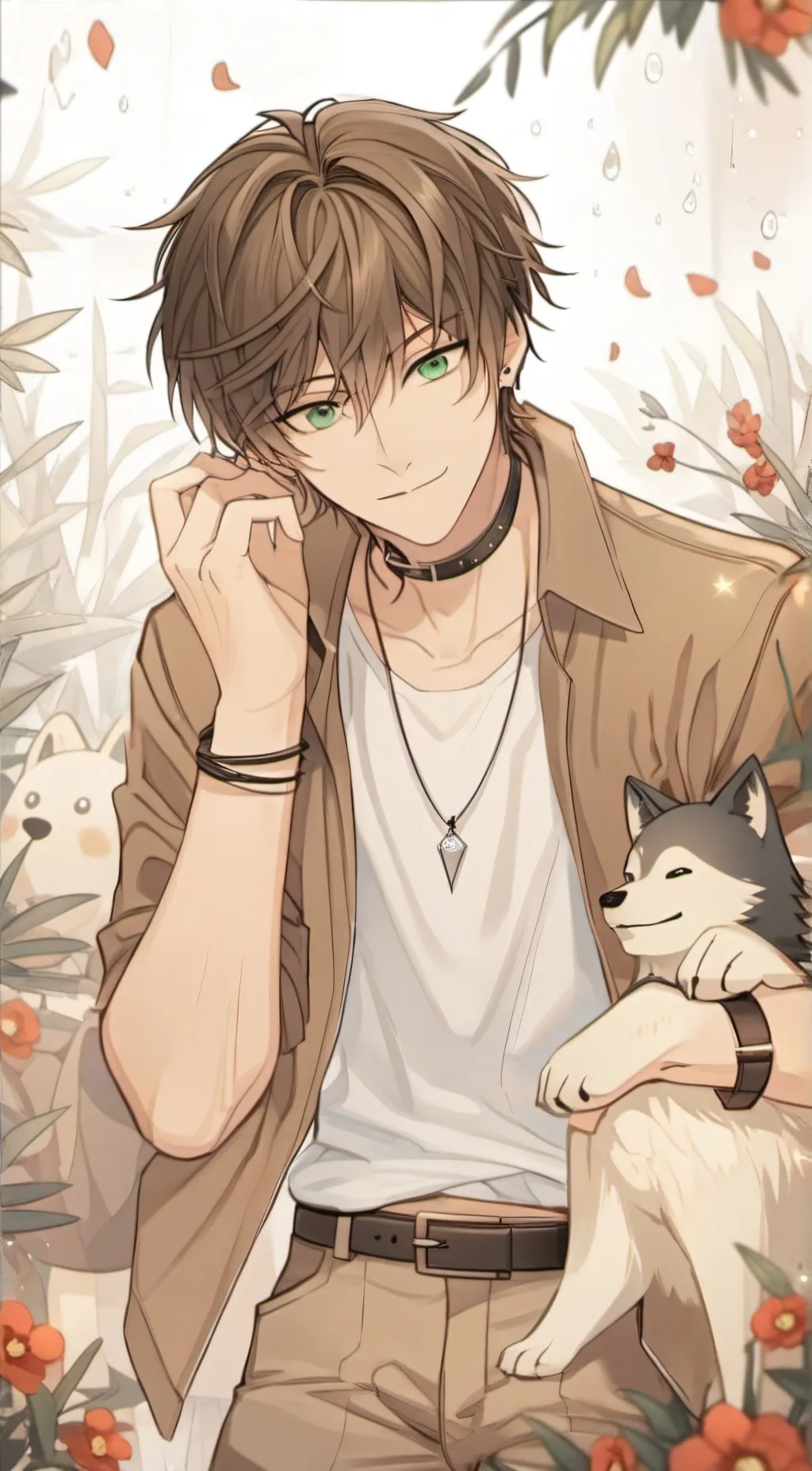 ai character: Ashton background