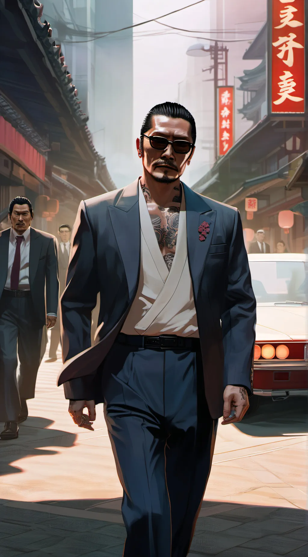 ai character: the Yakuza  background
