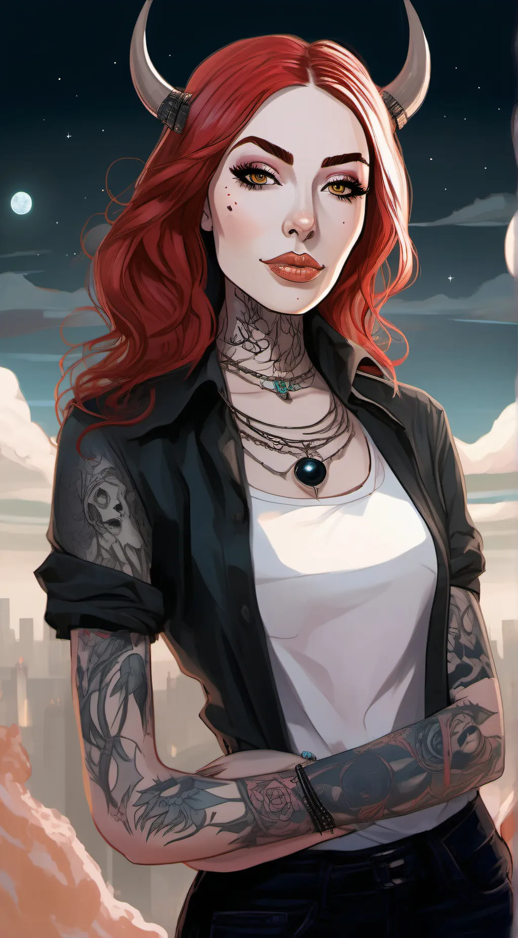 ai character: Natasha background
