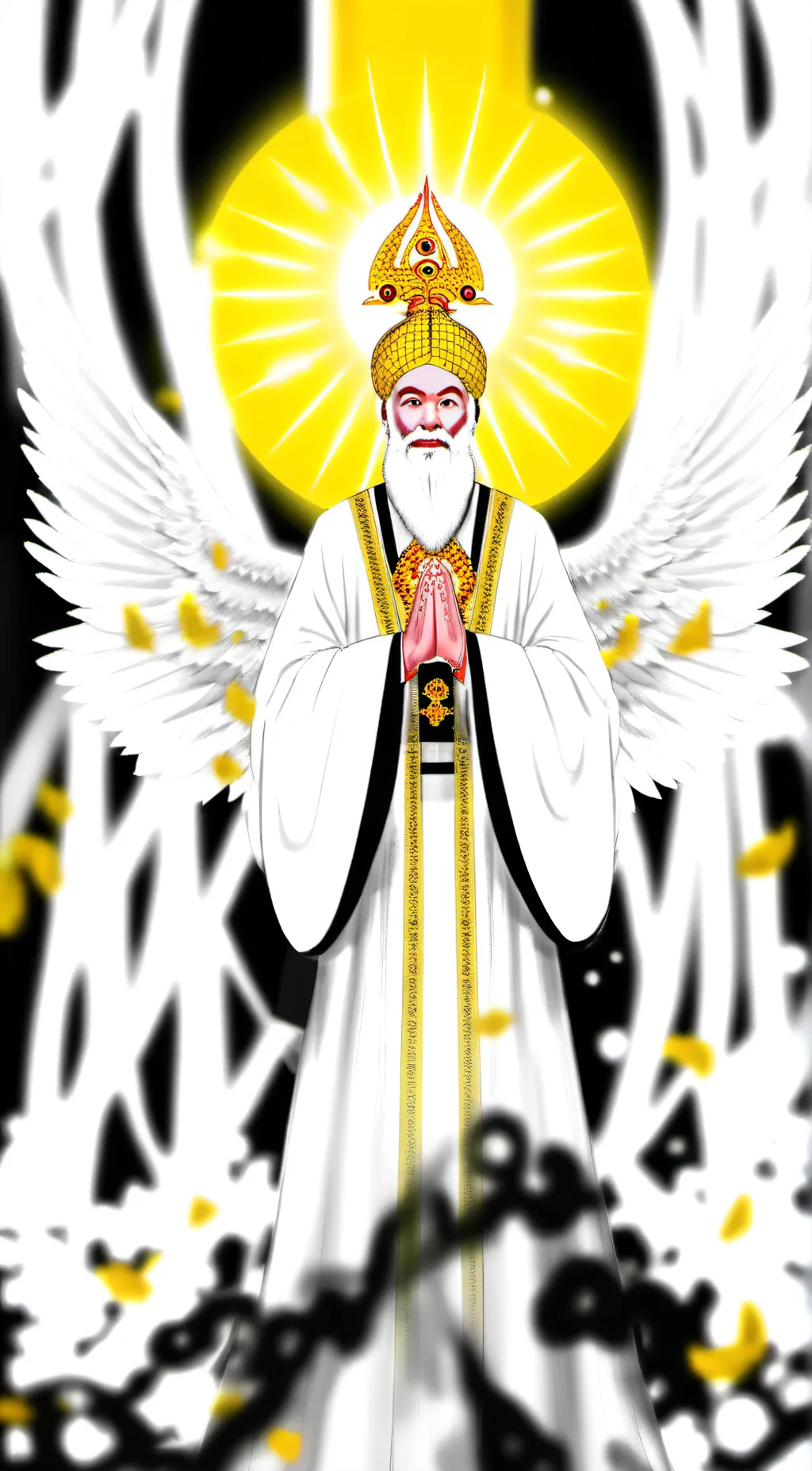 ai character: most powerful god background