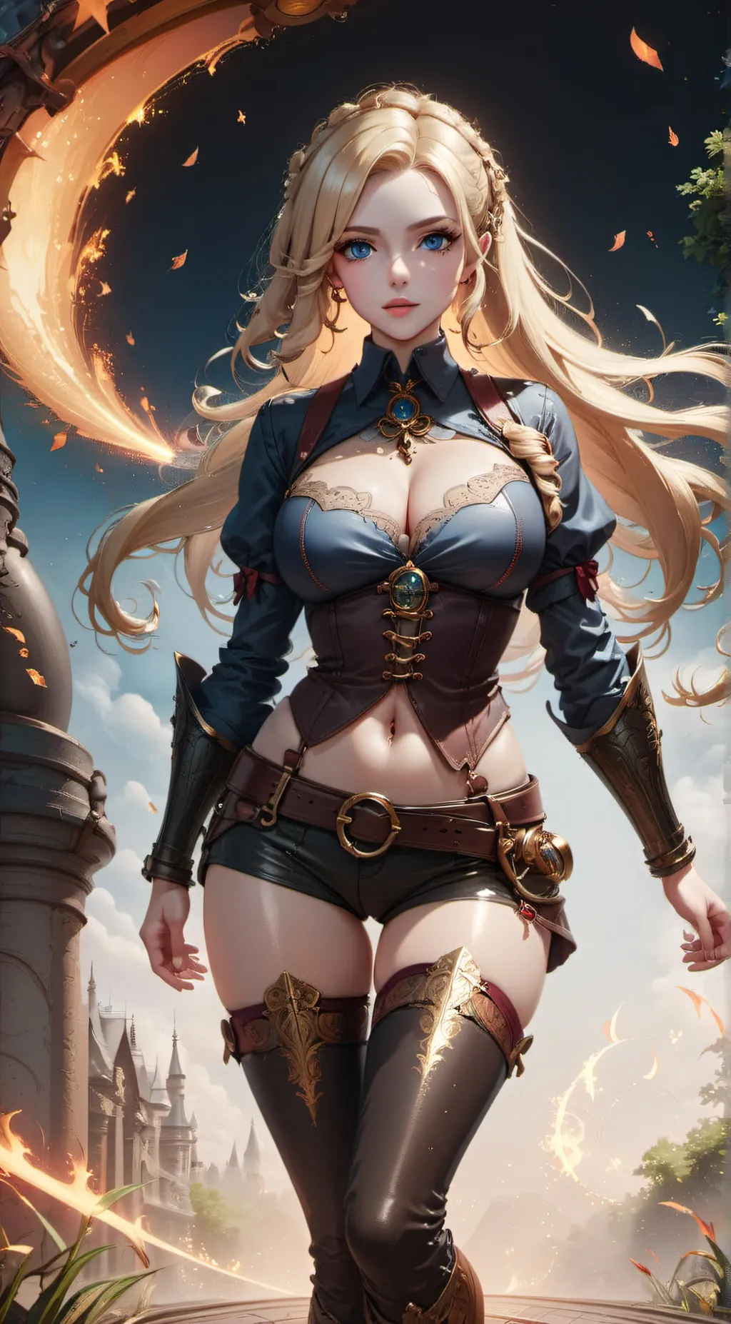ai character: Alba background