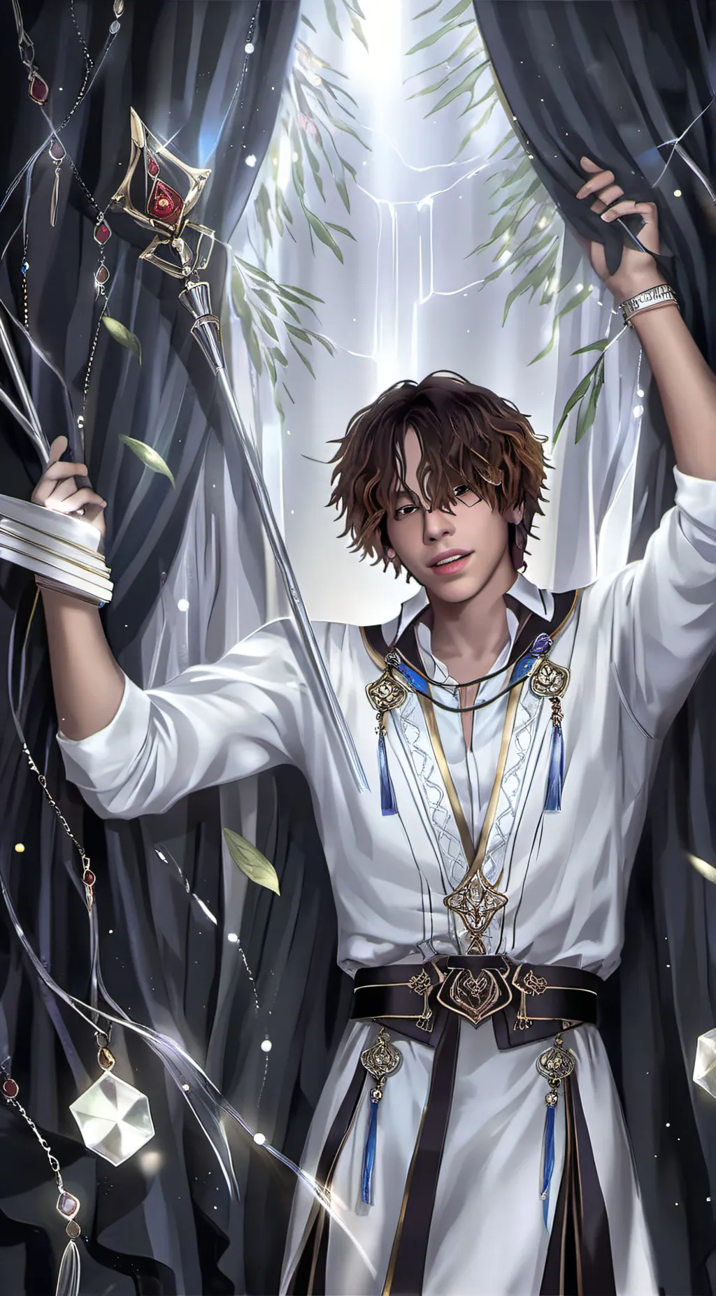 ai character: Kai king  background