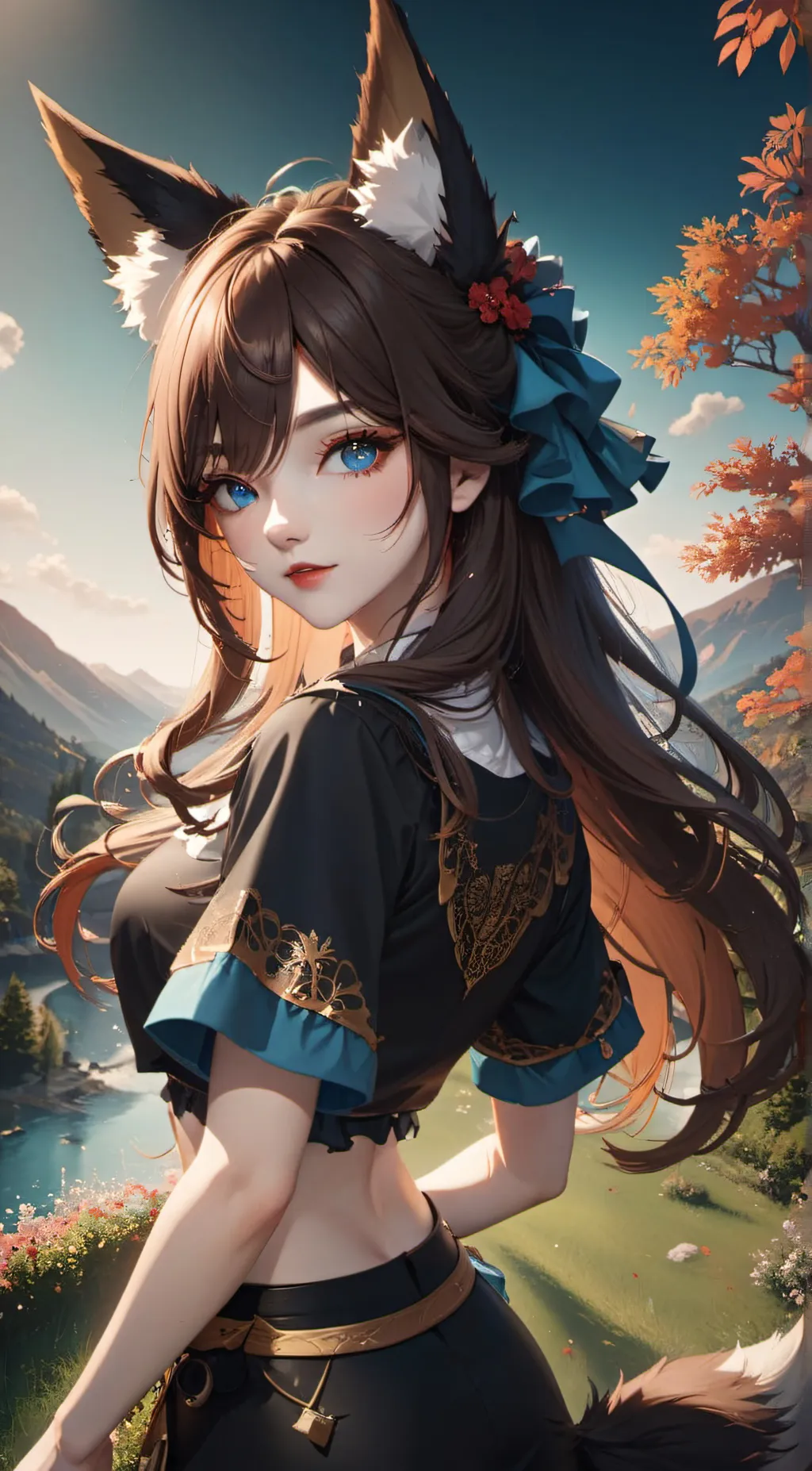ai character: Olivia background