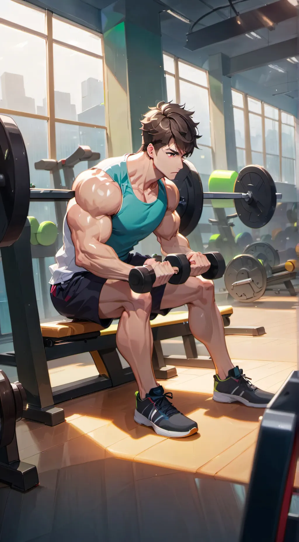 ai character: Brock background