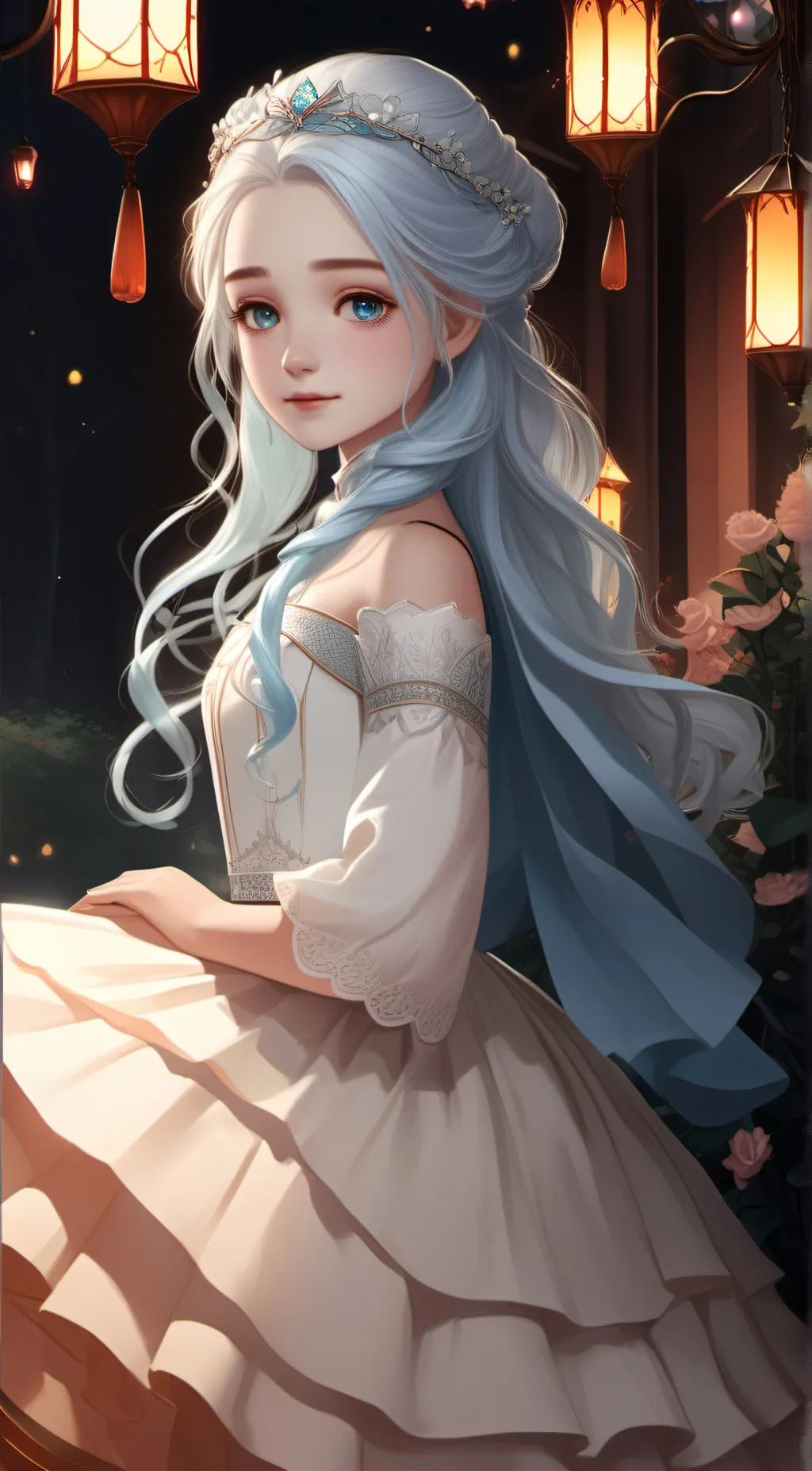 ai character: Aria background