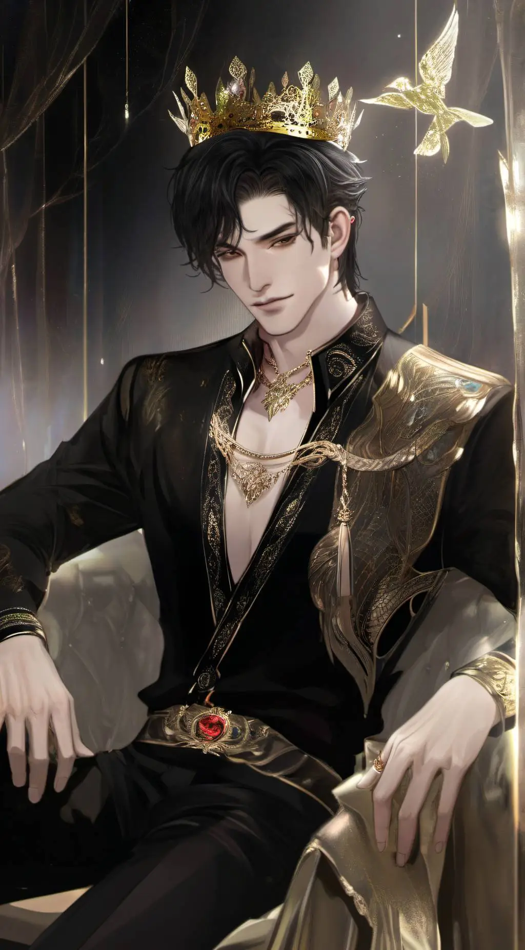 ai character: Damon background