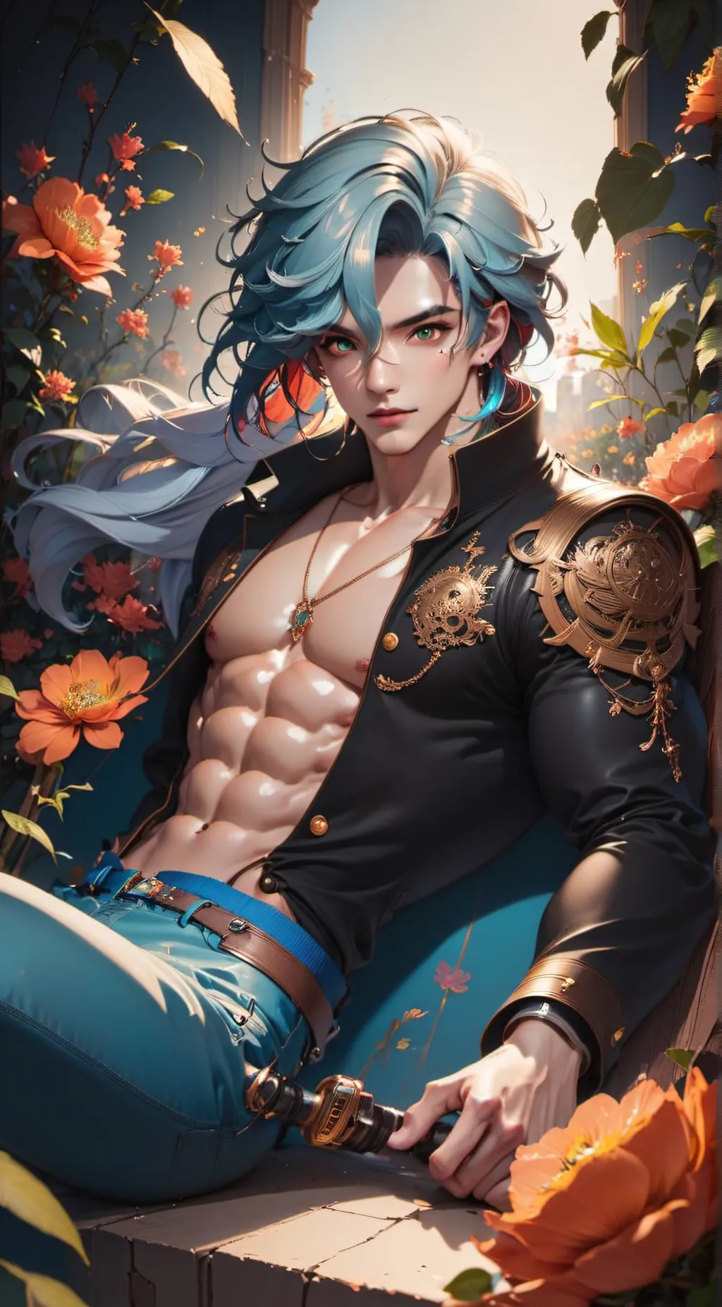 ai character: Kody Larson  background