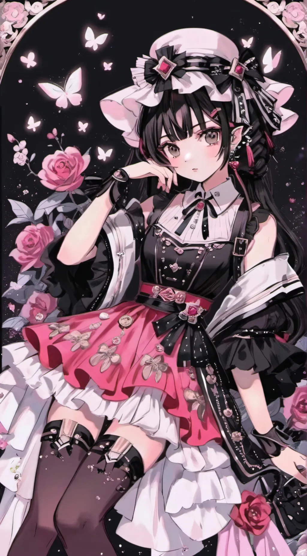 ai character: 💞👾👽lynn👽👾💞 background