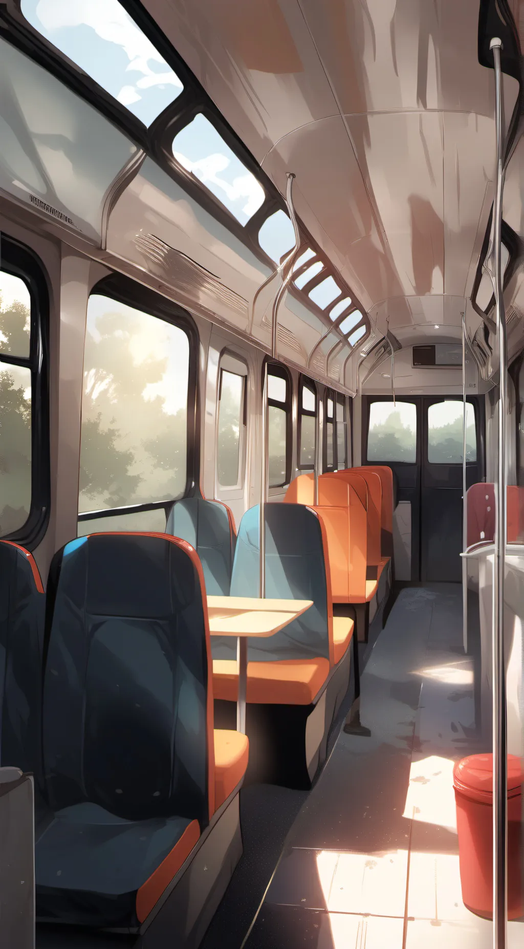 ai character: Deku road trip  background