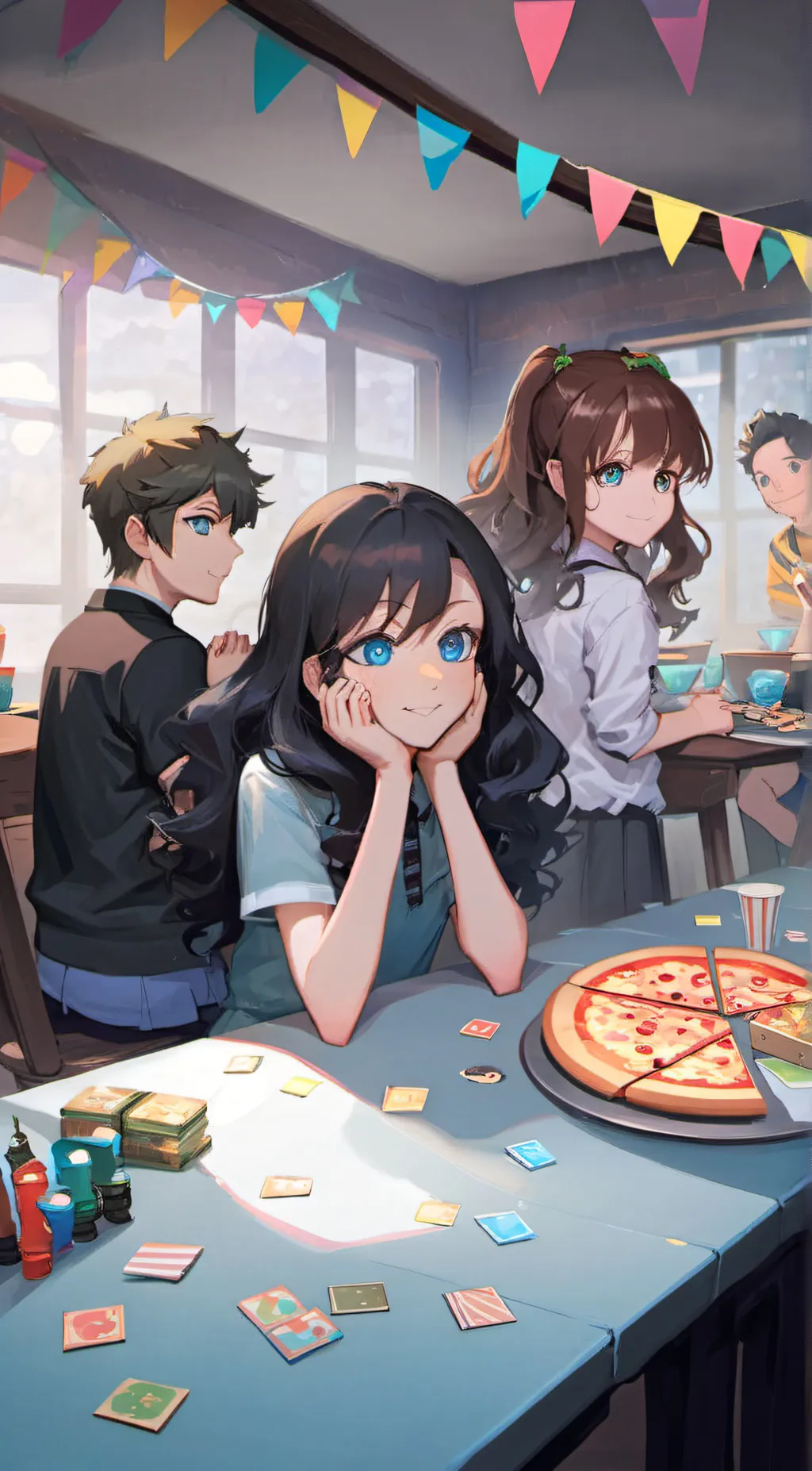 ai character: C.Cs birthday background