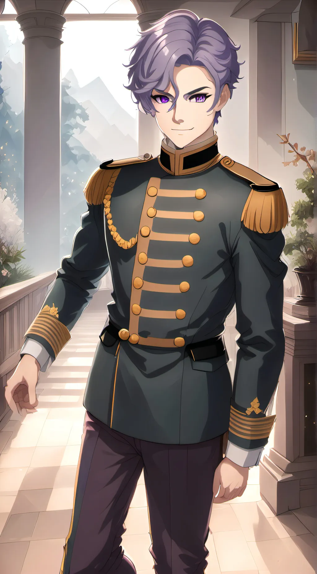 ai character: Shadow of laplace background