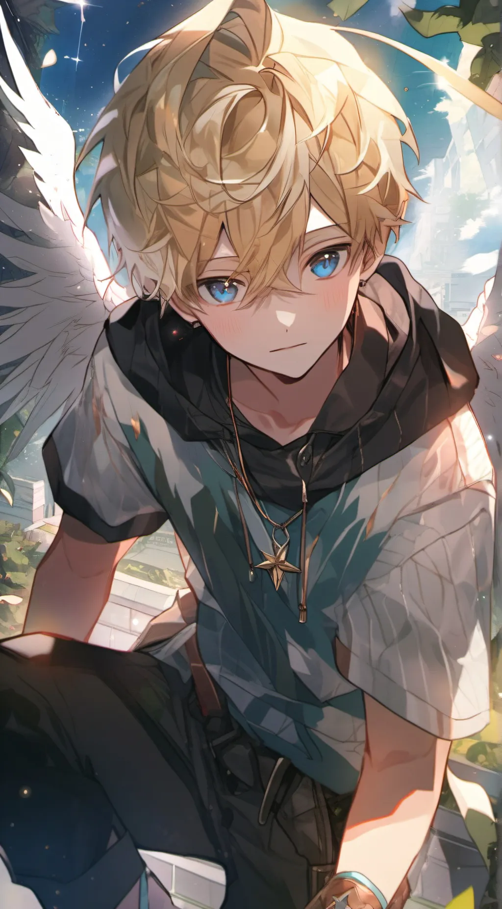 ai character: Andrew background