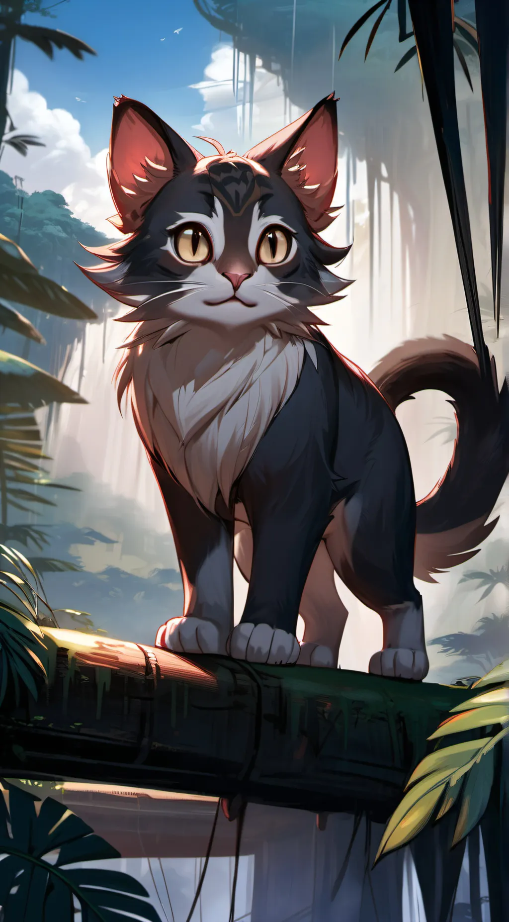 ai character: Webpaw background