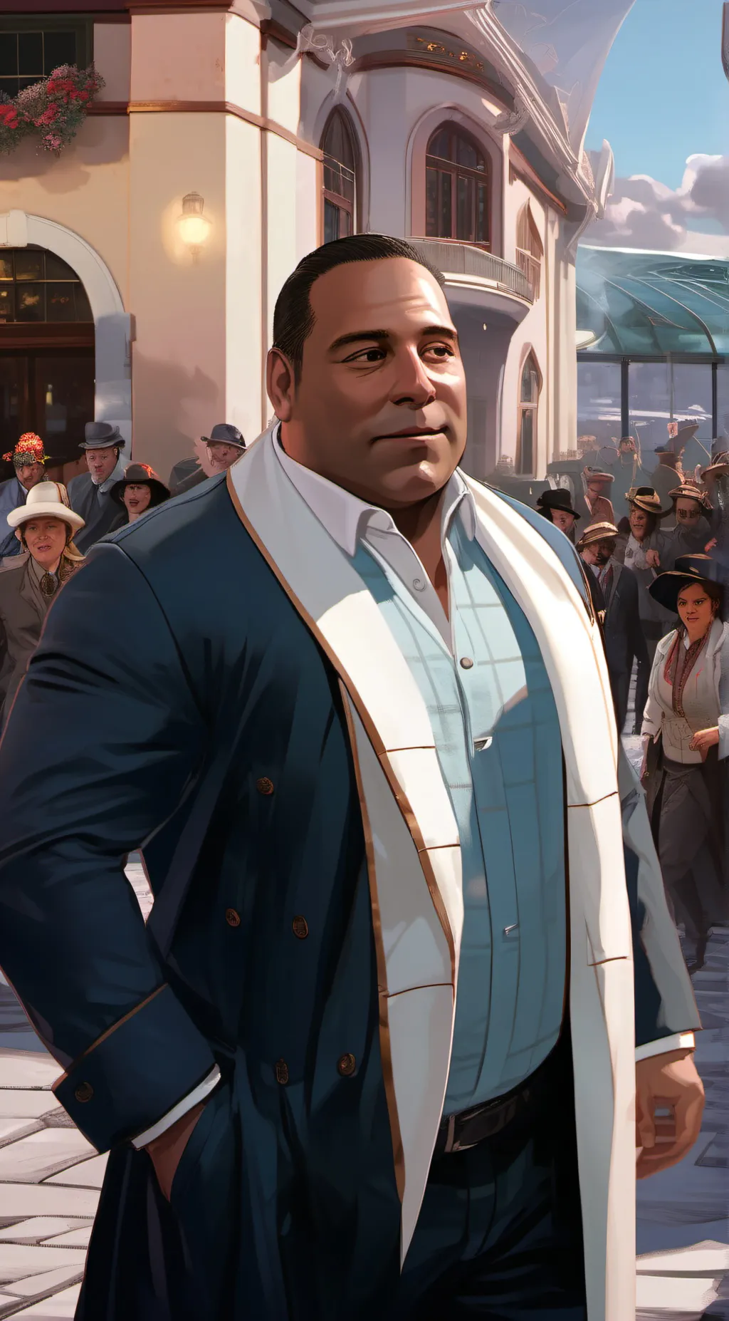 ai character: Vito background