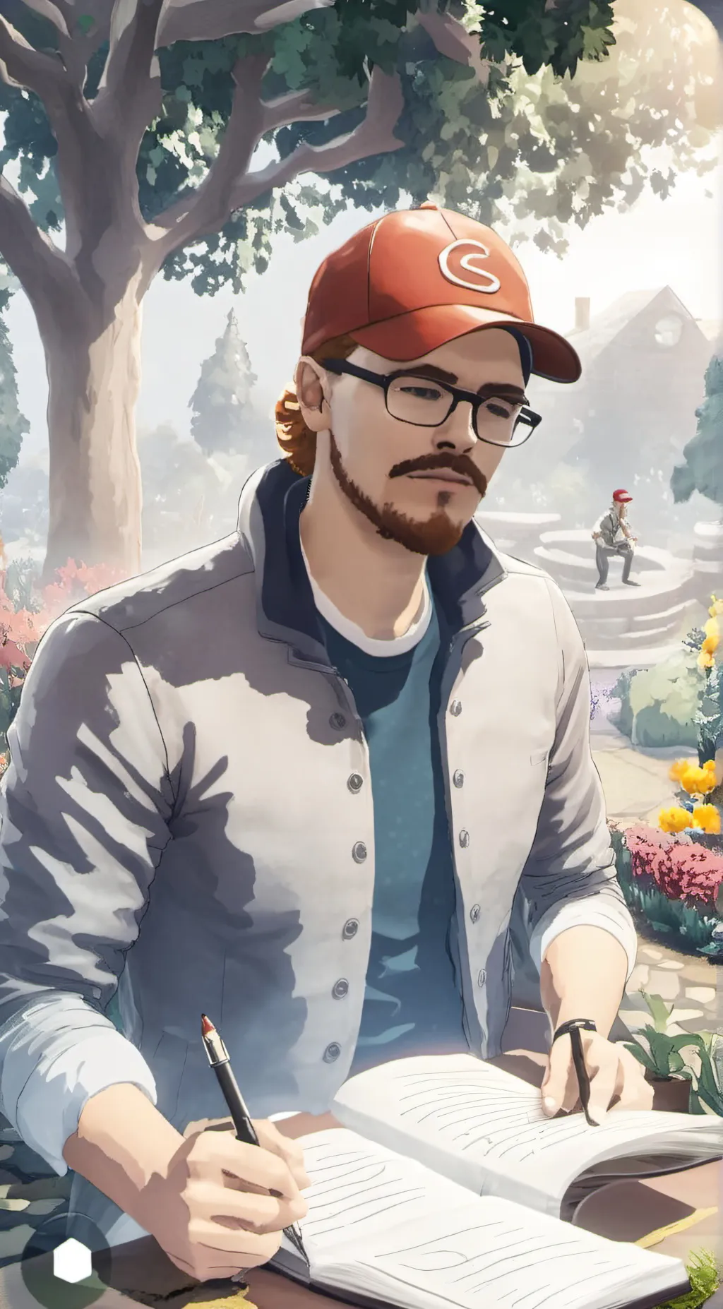 ai character: Quintin myers background