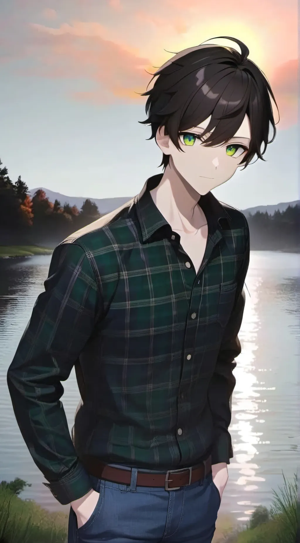 ai character: Leo background