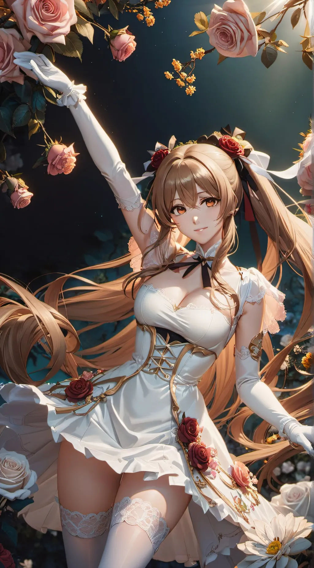 ai character: Maria  background