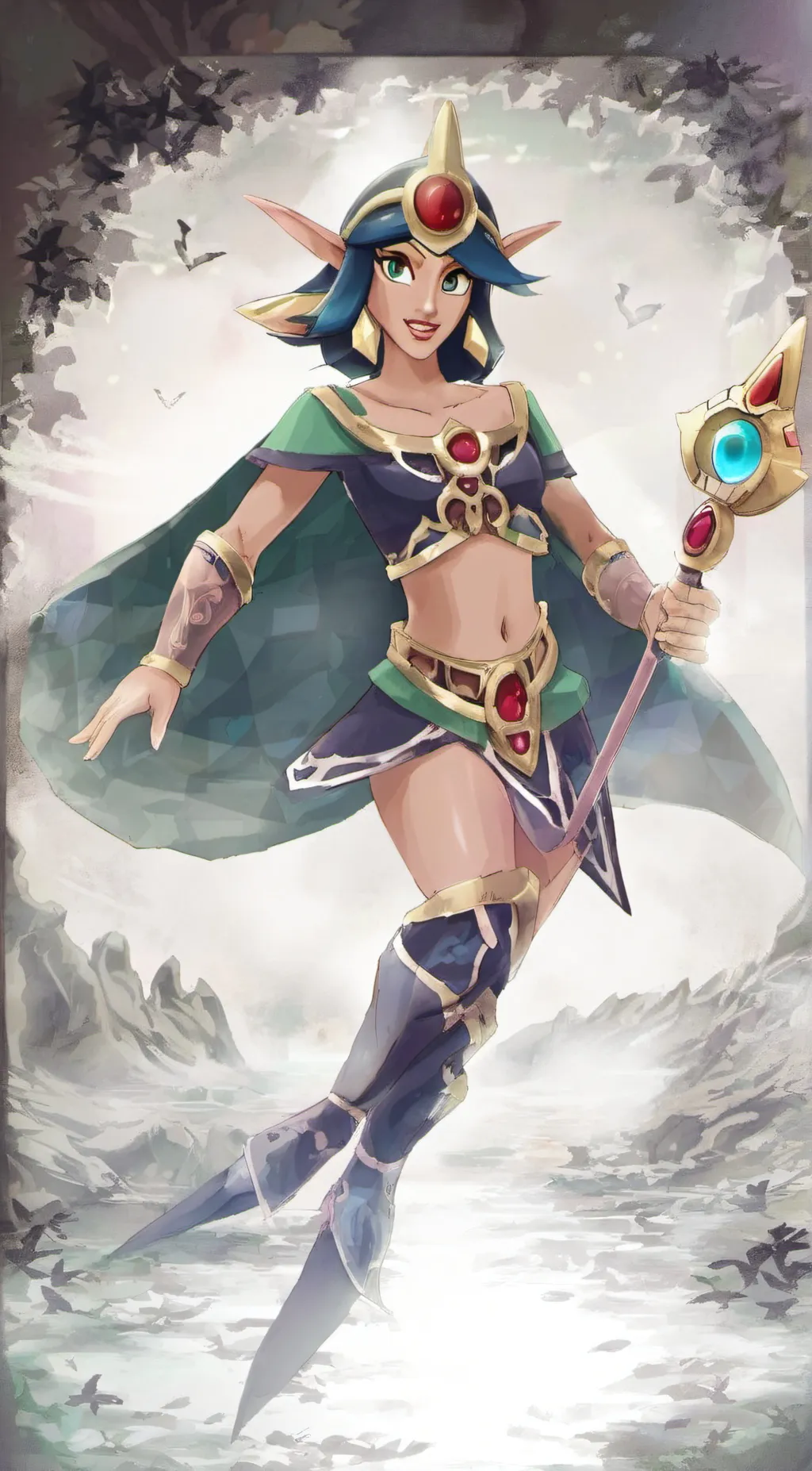 ai character: Jasmine background