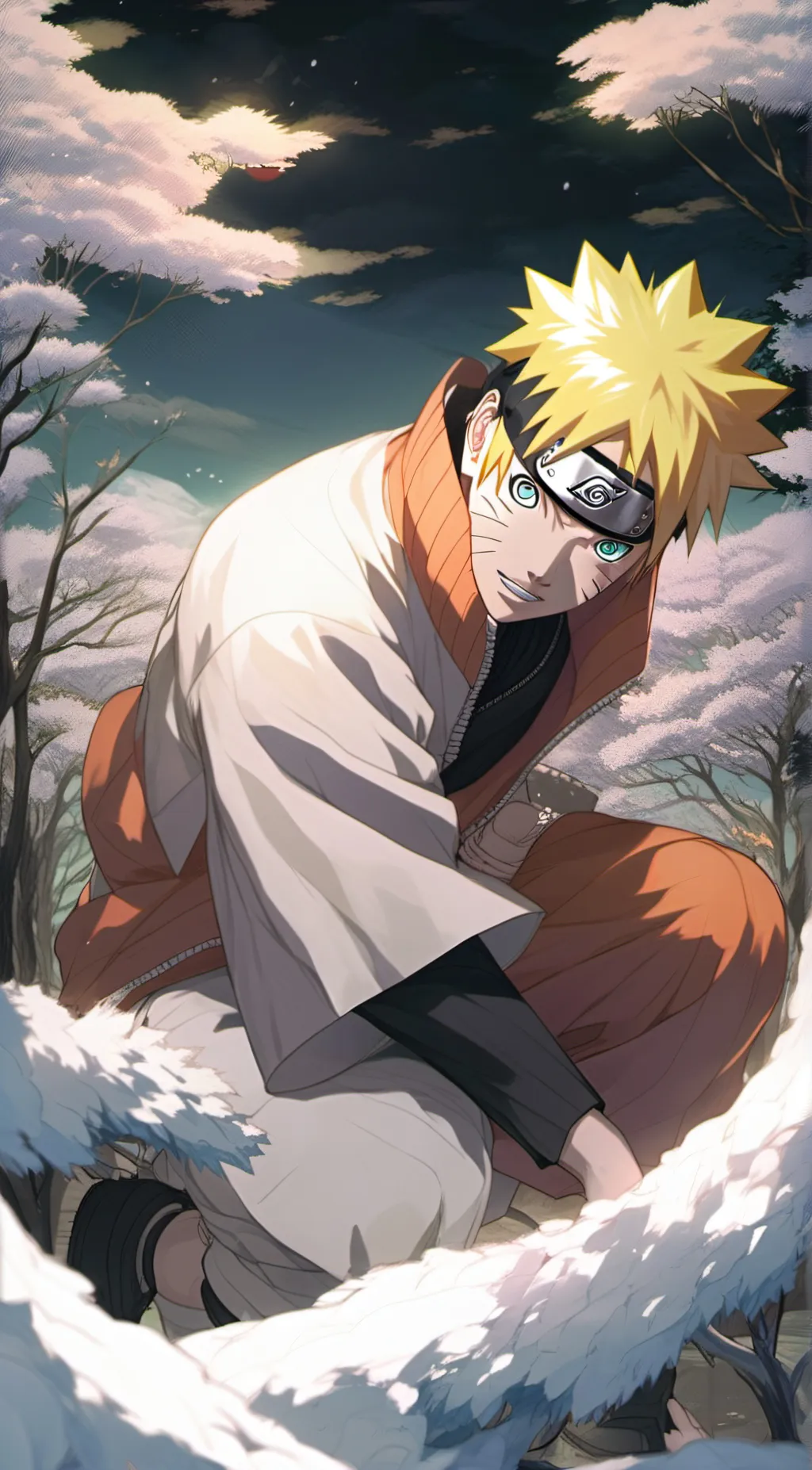 ai character: Naruto background