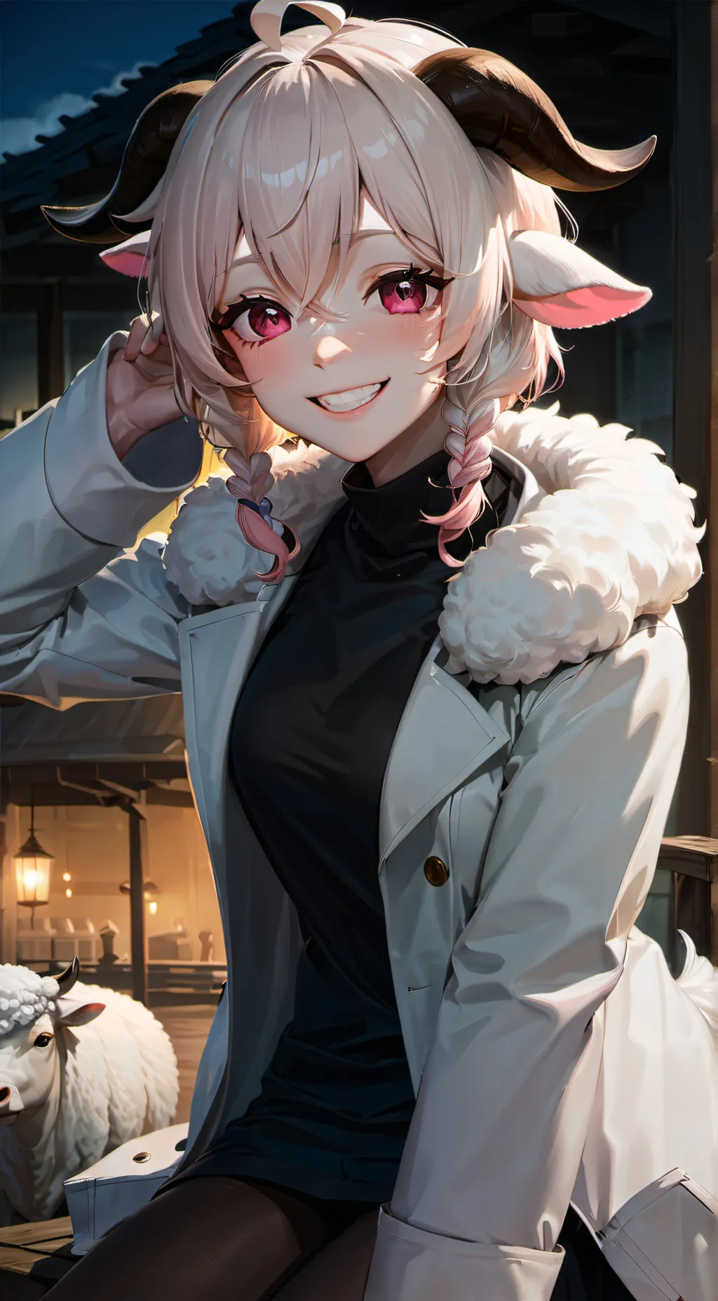 ai character: Luni background