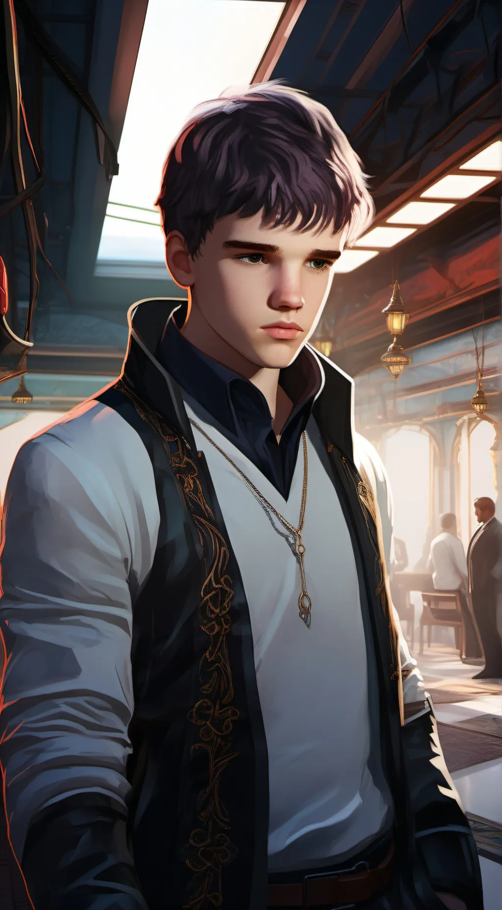 ai character: Sam background