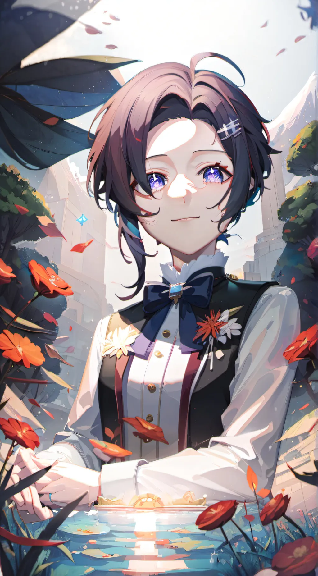 ai character: Shinobu  background