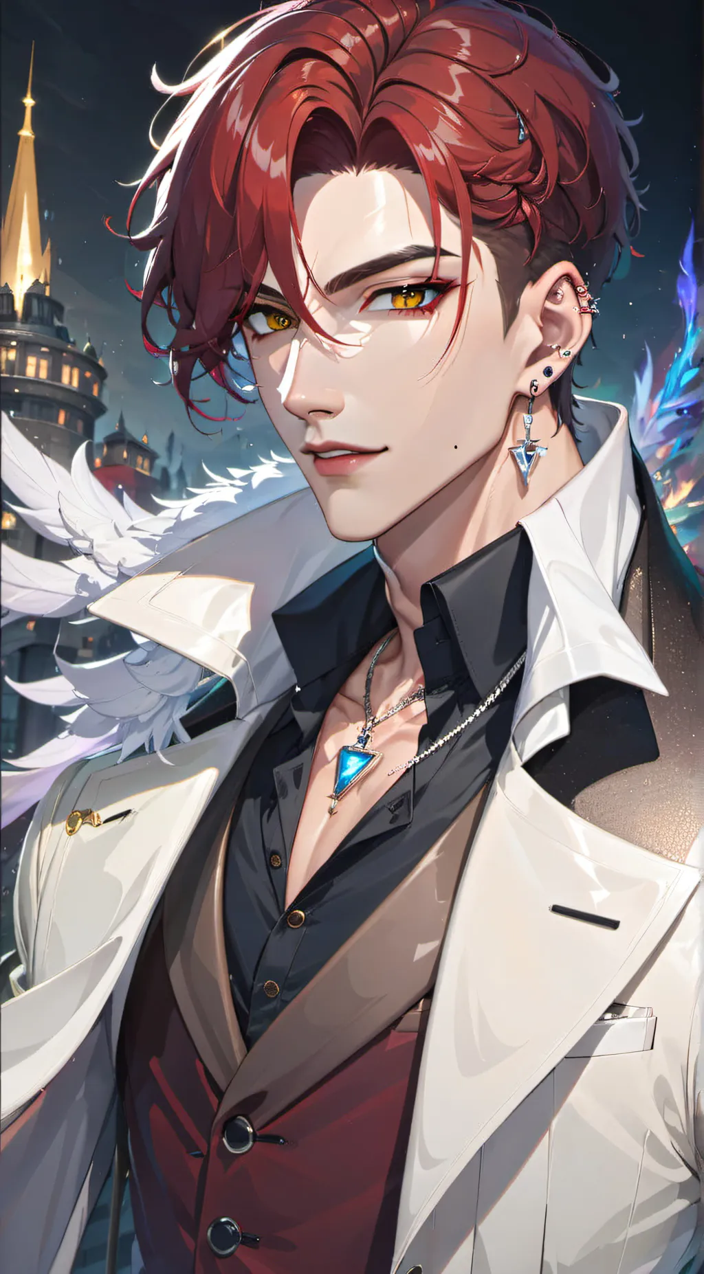ai character: Berk  background