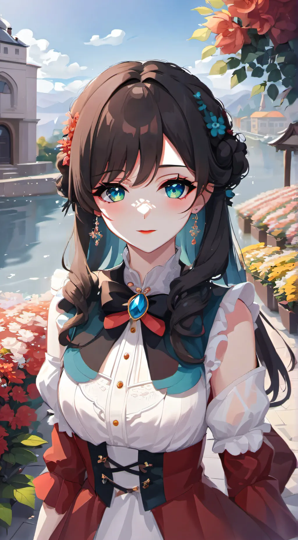 ai character: Norzin  background