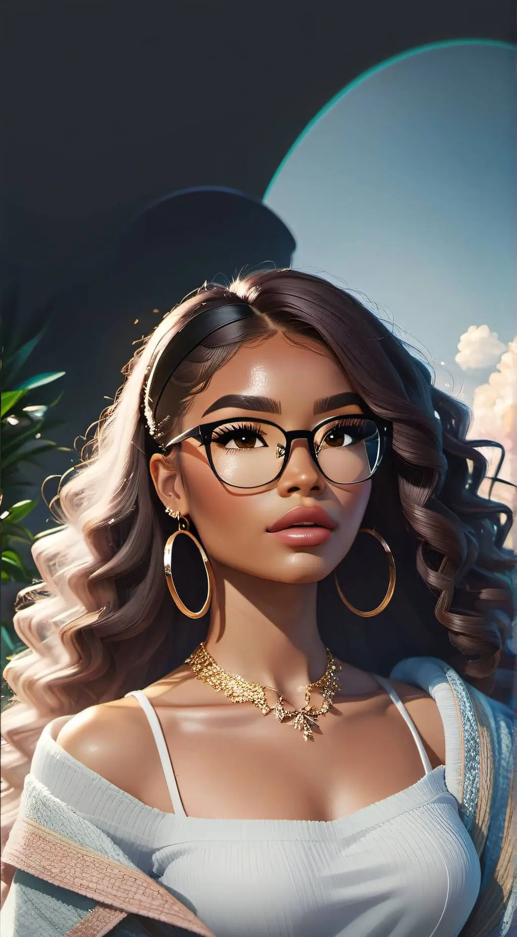 ai character: Jasmine background