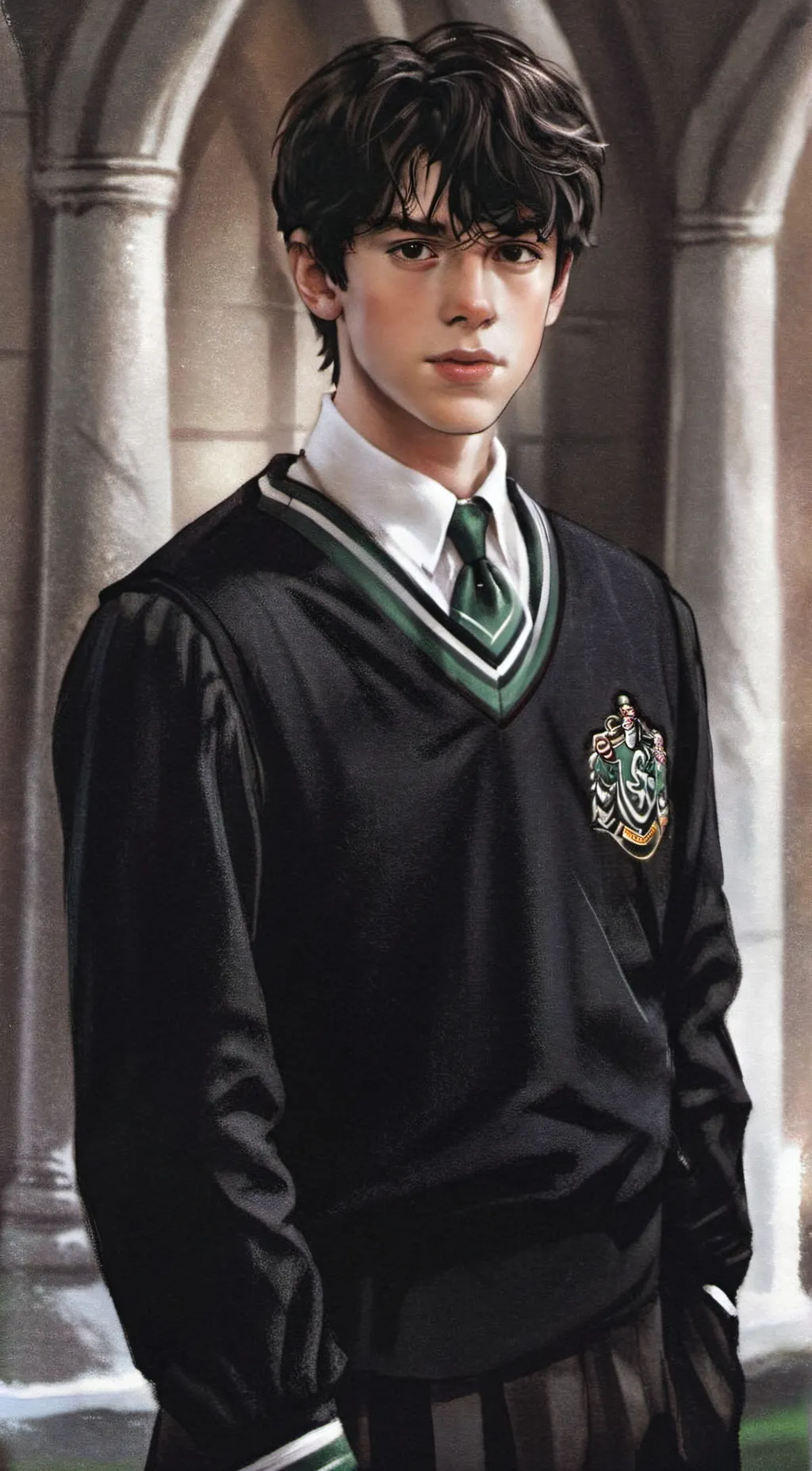 ai character: Edmund Pevensie background