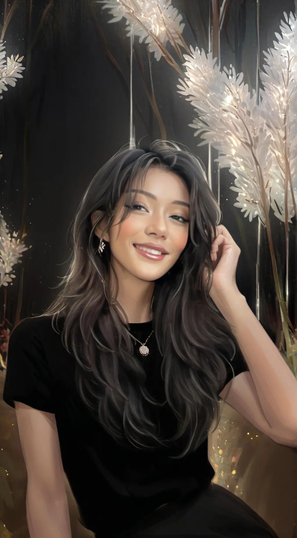 ai character: Selena background