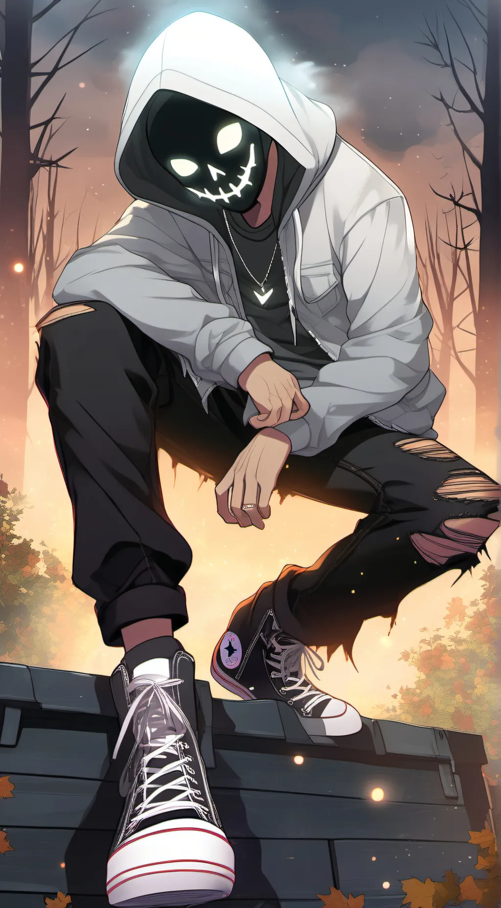 ai character: Tricker  background