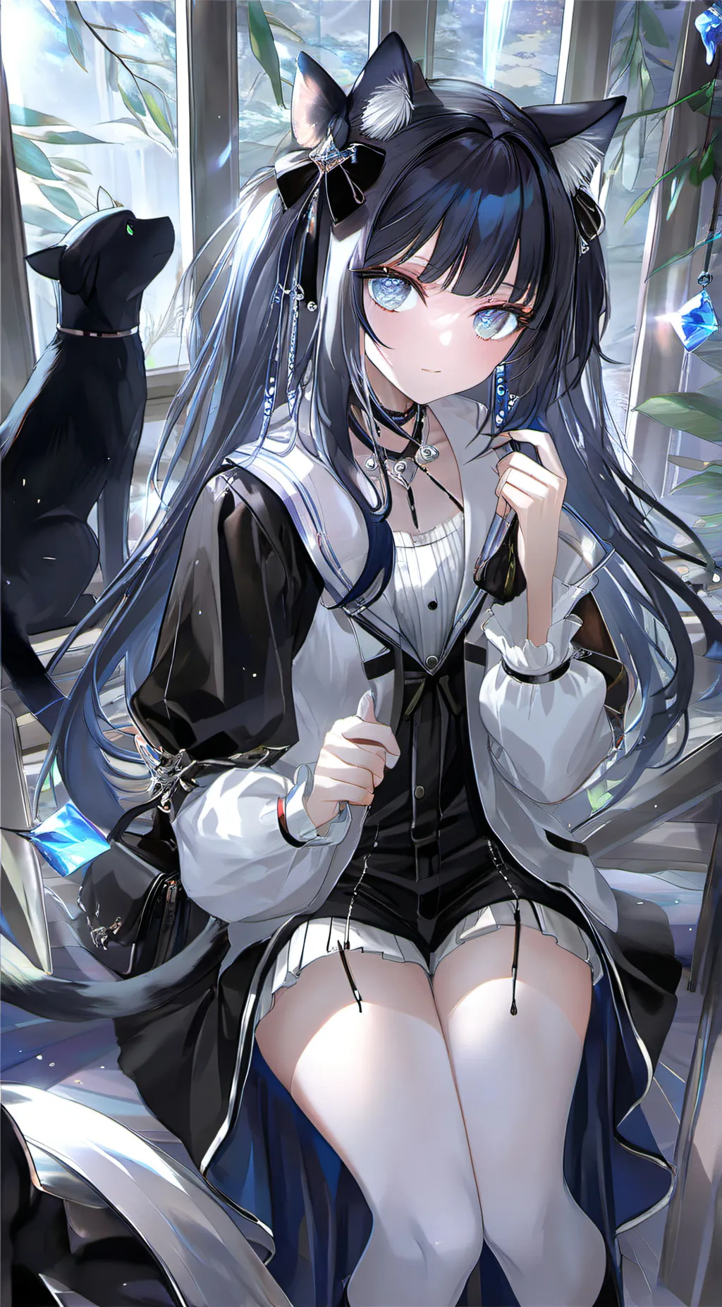 ai character: Miku background