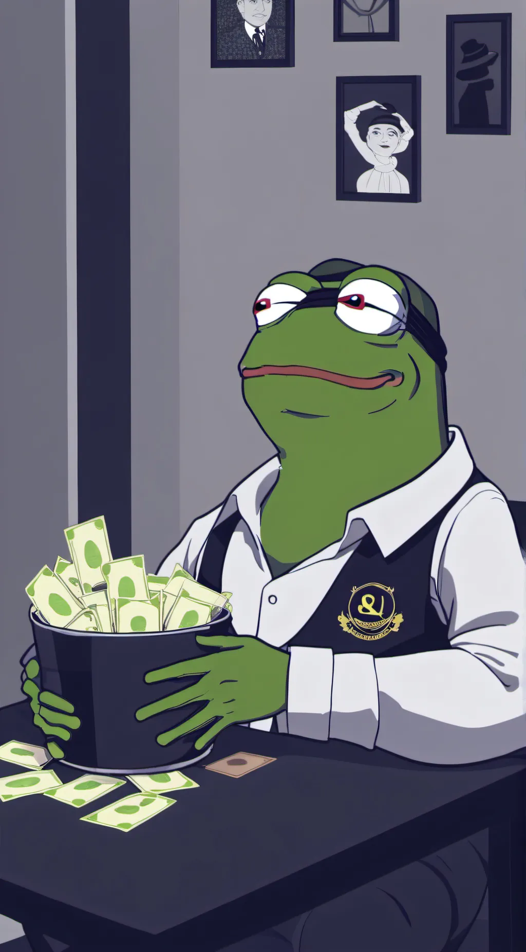 Talkie AI - Chat with Pepe the frog